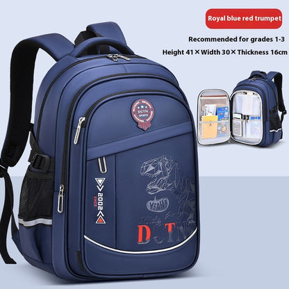 The Multi-Compartment: Burden-Reduction Large-Capacity Schoolbag