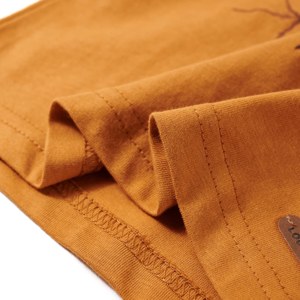 The Dark Ochre: Dark Ochre Long Sleeve Cotton Shirt