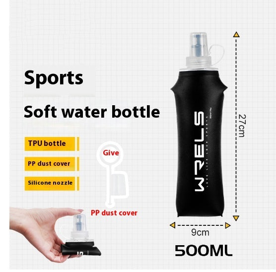 Waist Pack Hydro: Foldable Bite-Valve Sports Water Bottle