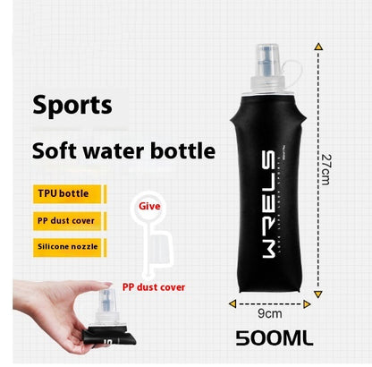 Waist Pack Hydro: Foldable Bite-Valve Sports Water Bottle