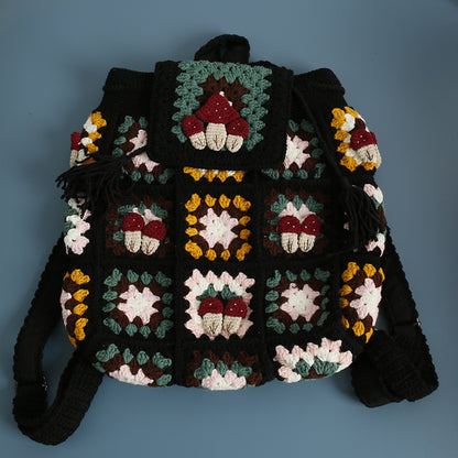 Handmade Wool Crocheted Ladies Shoulder Bag