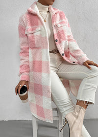 Pink And White Plaid