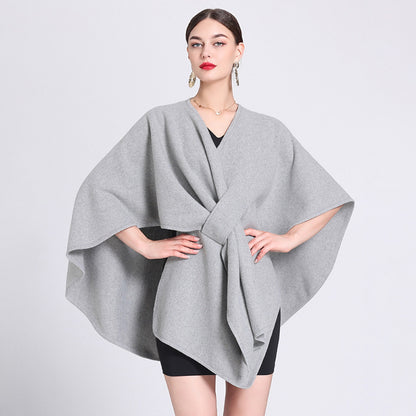 Fashion Shawl Cape Outer Wear