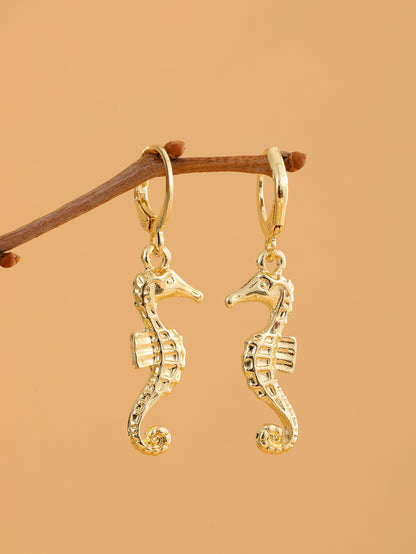 Fashionable And Minimalist Shell Hot Selling Conch Starfish Earrings For Women