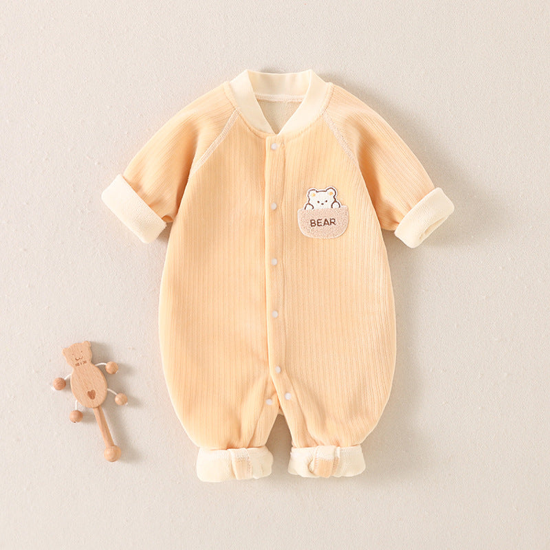 The First Winter: Autumn & Winter Newborn Jumpsuit