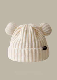 Bear Ear Wool Cap
