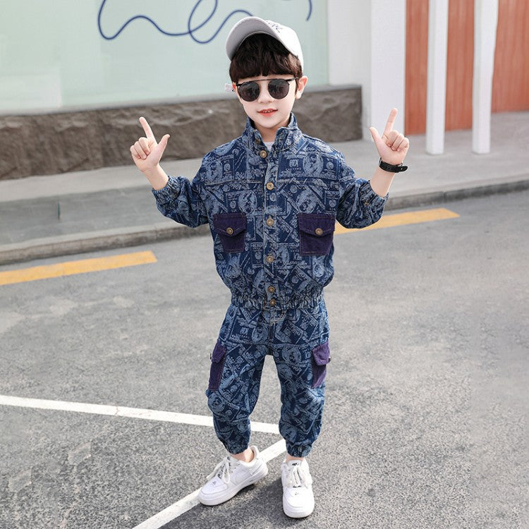 Industrial Denim Tailored Boutique Suit