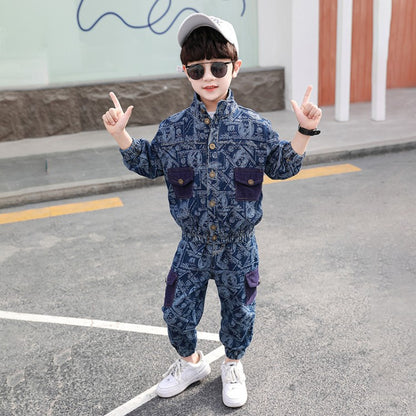 Industrial Denim Tailored Boutique Suit