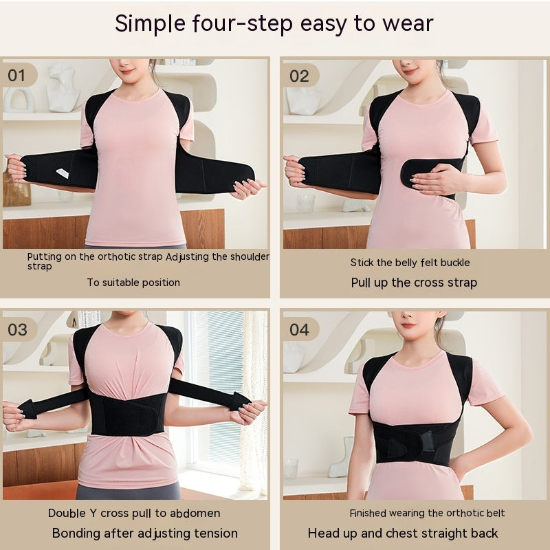 ChestLift Brace: Unisex Anti-Humpback Chest Lift Posture Corrector Brace