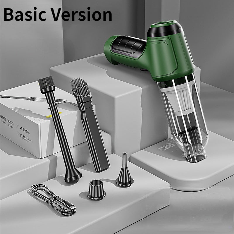 AutoSweep Turbo: High-Suction Precision Car Cleaning System