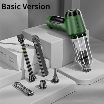 AutoSweep Turbo: High-Suction Precision Car Cleaning System