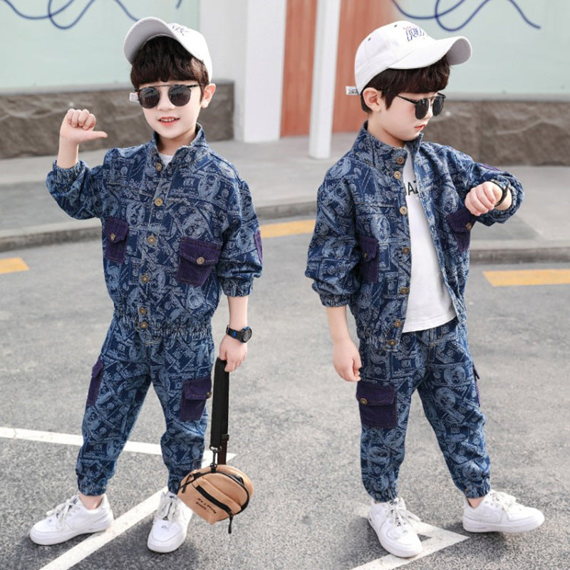 Industrial Denim Tailored Boutique Suit