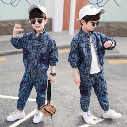 Industrial Denim Tailored Boutique Suit