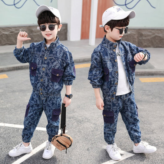Industrial Denim Tailored Boutique Suit