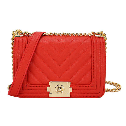 Shoulder Messenger Bag Diamond Chain Underarm Women's Bag