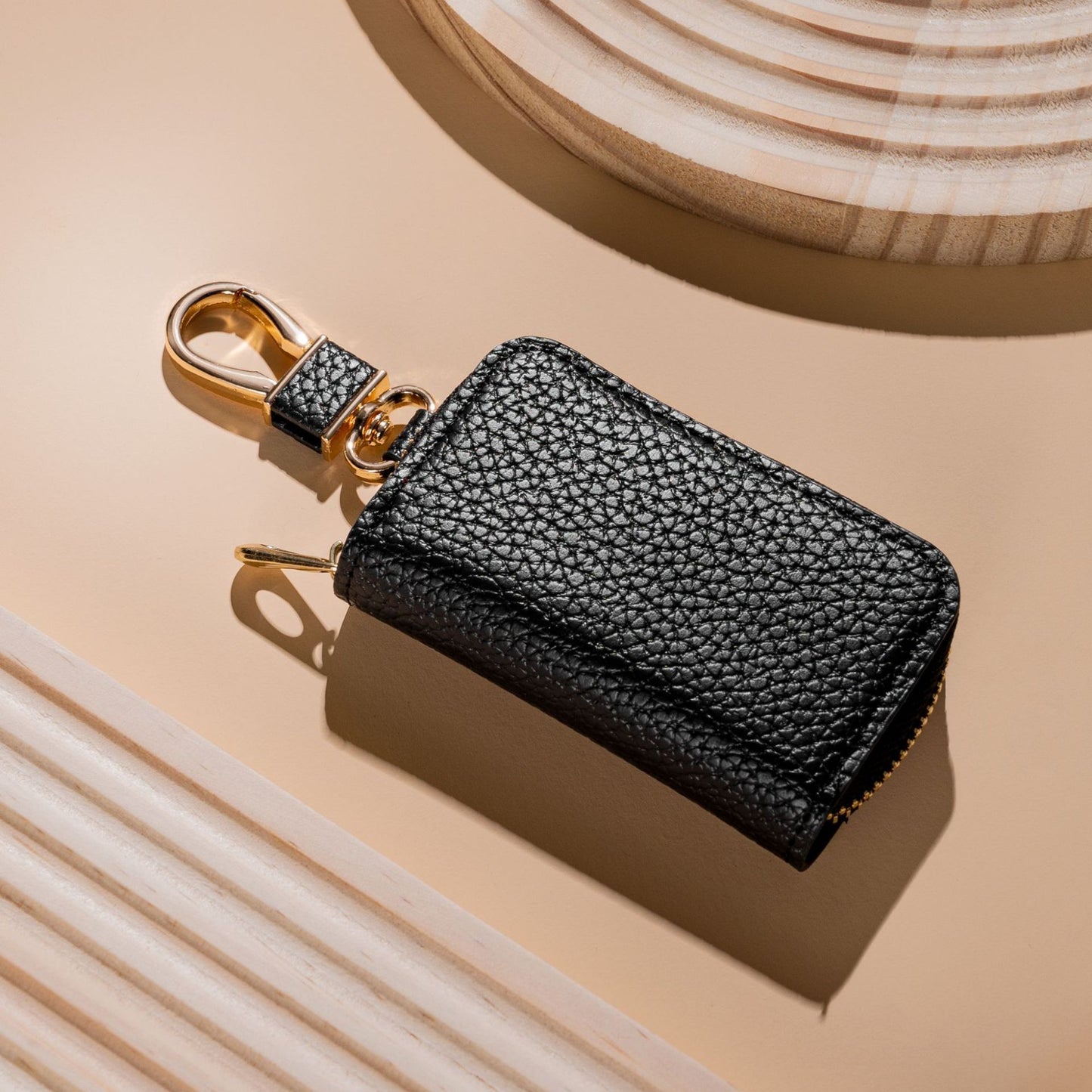 Fashion Litchi Pattern Car Key Case