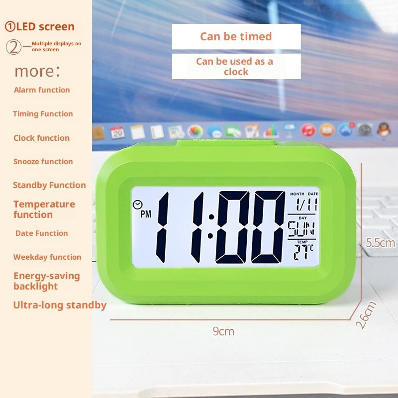 Desktop Alarm Clock Fashionable Smart Multifunctional Electronic Clock