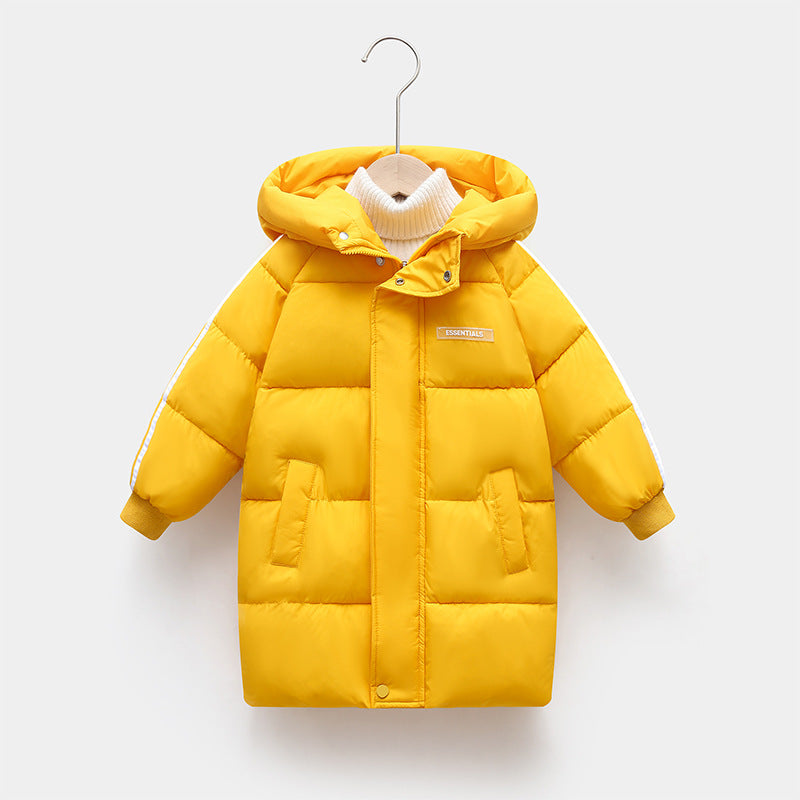 The Wadded Shield: Mid-Length Thickened Down-Alternative Jacket