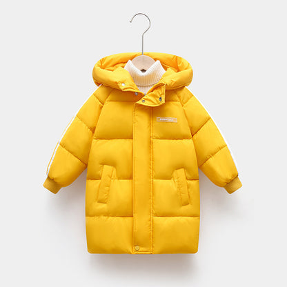 The Wadded Shield: Mid-Length Thickened Down-Alternative Jacket