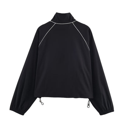 Women's Nylon Puffy Jacket Coat