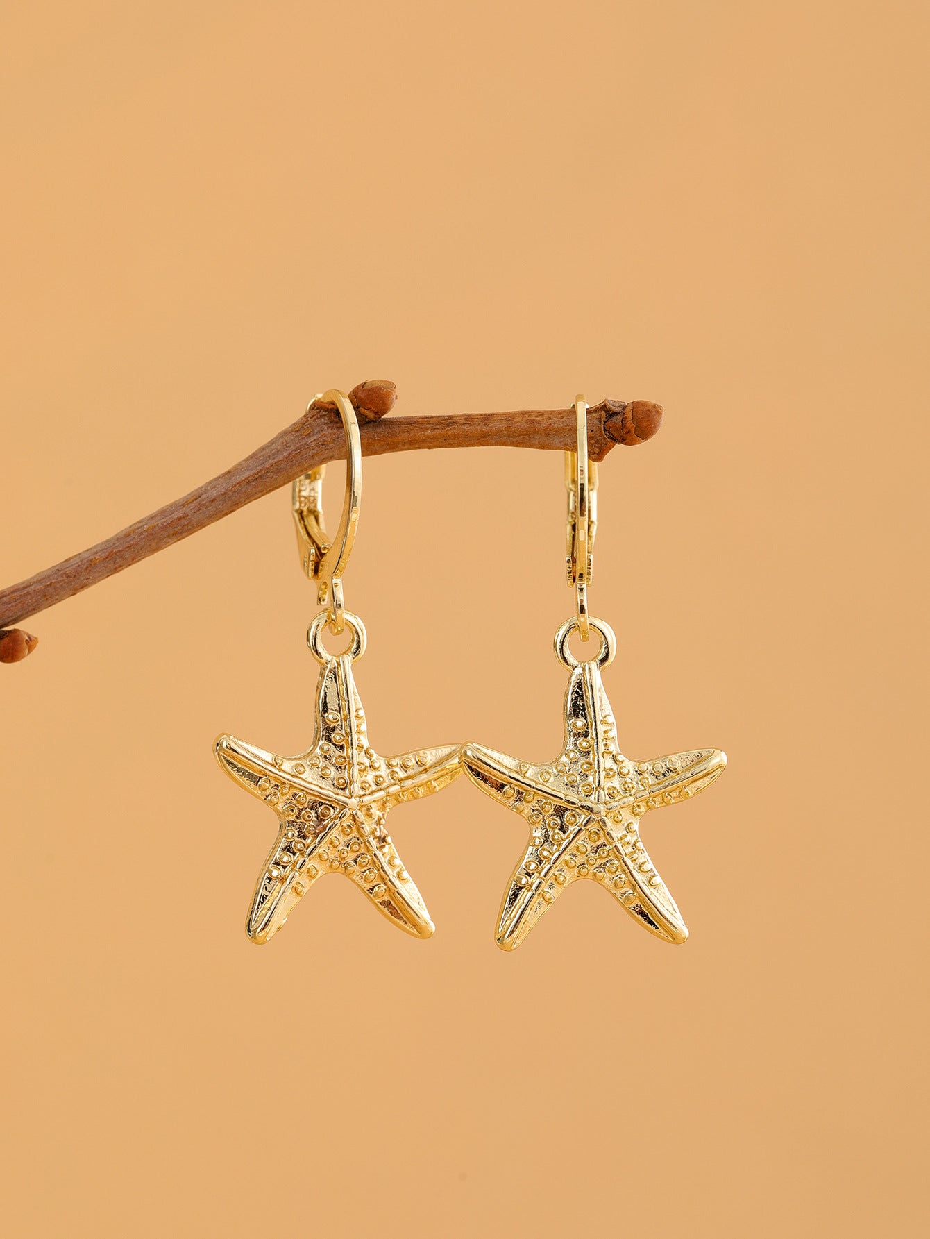 Fashionable And Minimalist Shell Hot Selling Conch Starfish Earrings For Women