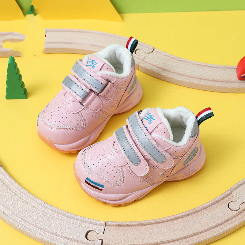 The Thermal Plush: Thickened Fleece-Lined Dual-Cotton Shoes
