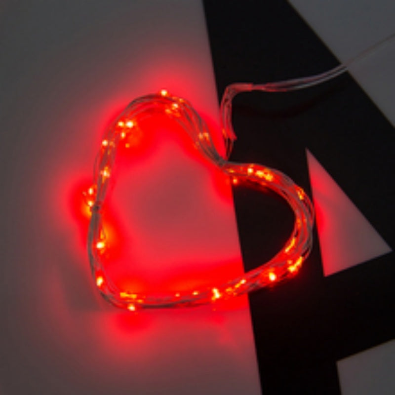 Led Copper Wire Small Color Light Atmosphere Light Strip String Light Beads Decorated Tree