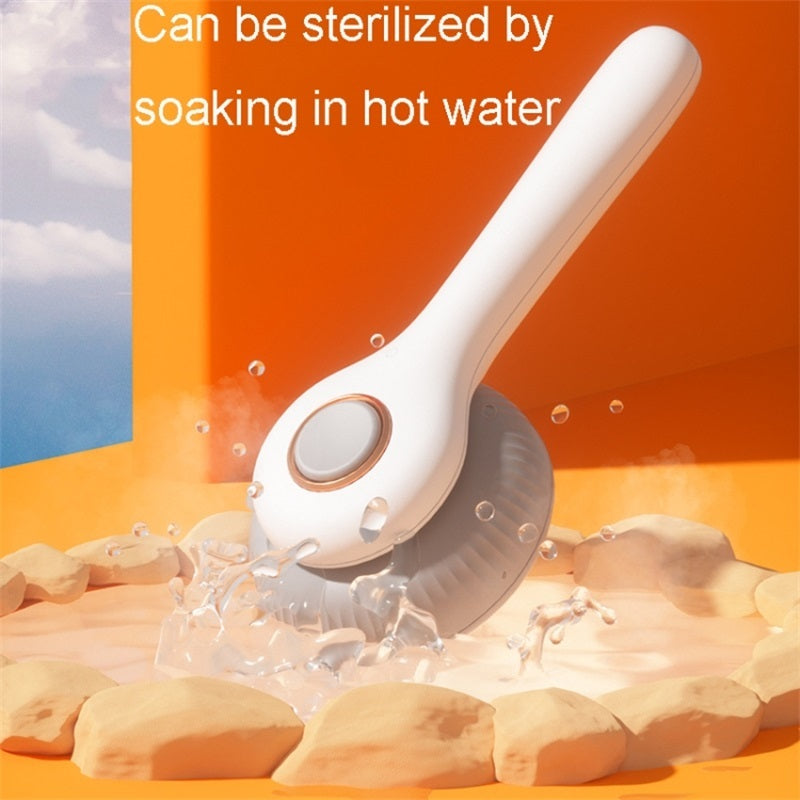 Pet Grooming Brush For Cats And Dogs Massage Self-Cleaning Slicker Comb Cat Grooming Supplies Removing Tangled Hair Loose Fur