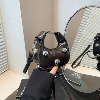 Mini Portable Dumpling Niche Casual Trend All-match Women Messenger Bag