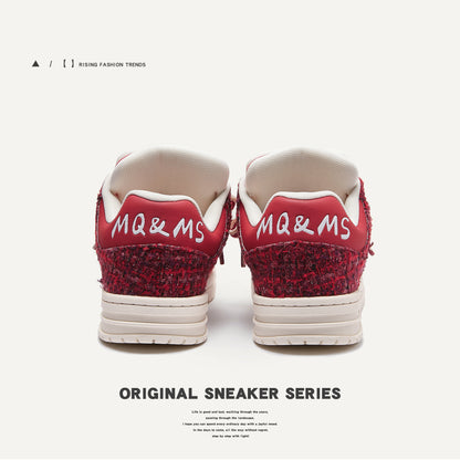 Women's Creative All-match Printed Flat Sneakers