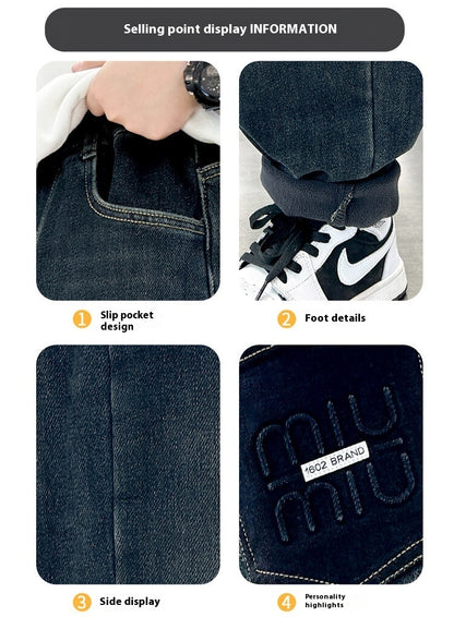 Heritage Korean Thickened Thermal Winter Pants