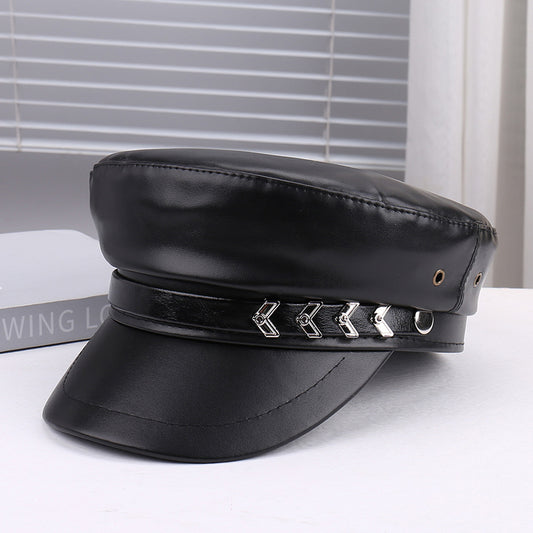 Artistic Retro Personality Light All-matching Peaked Cap