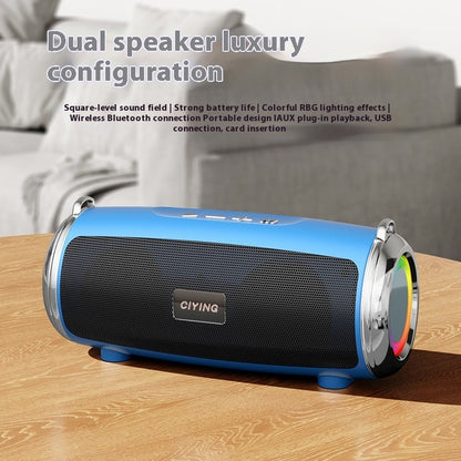 Smart Speaker, Wireless Bluetooth Speaker, Little Steel Cannon