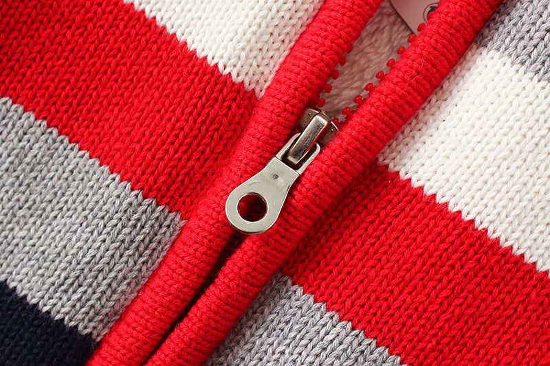 Signature Pure Cotton Fleece Knit Cardigan