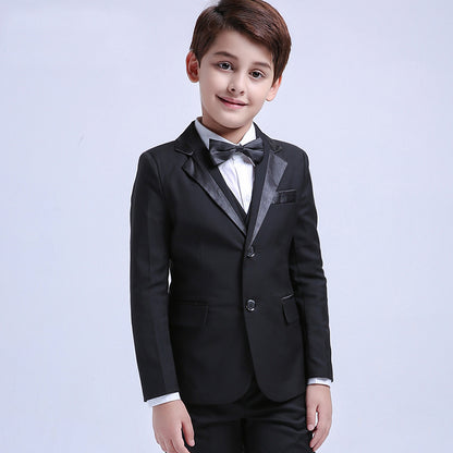 Black-Tie Gala Host Formal Tuxedo Ensemble