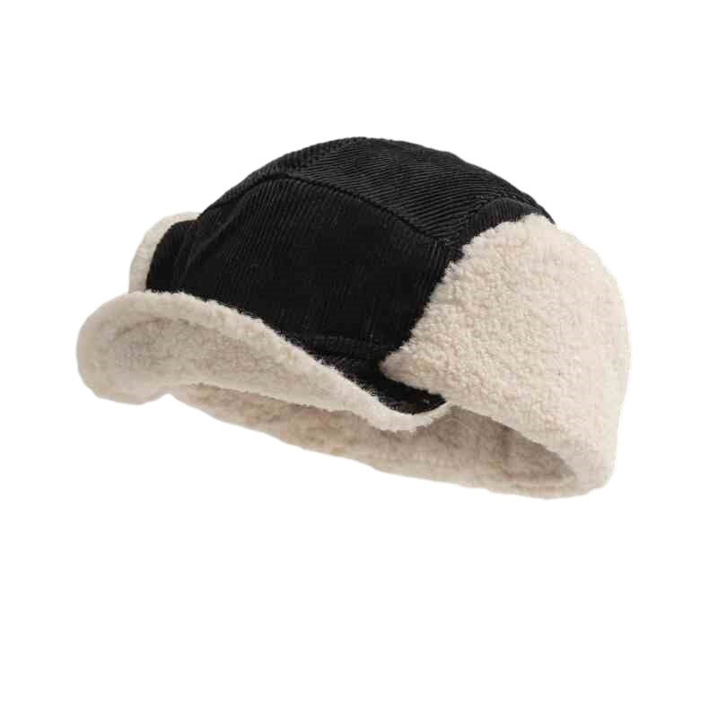 Japanese-style Retro Corduroy Warm Ear Protection Ushanka