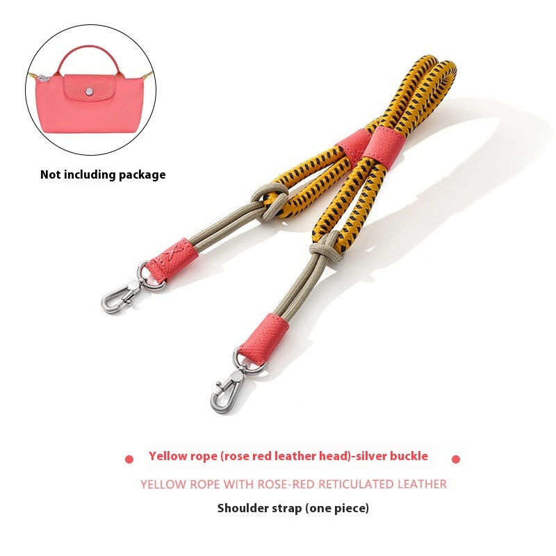 Punch-free Modification Accessories Braided Rope Shoulder Strap Crossbody Strap