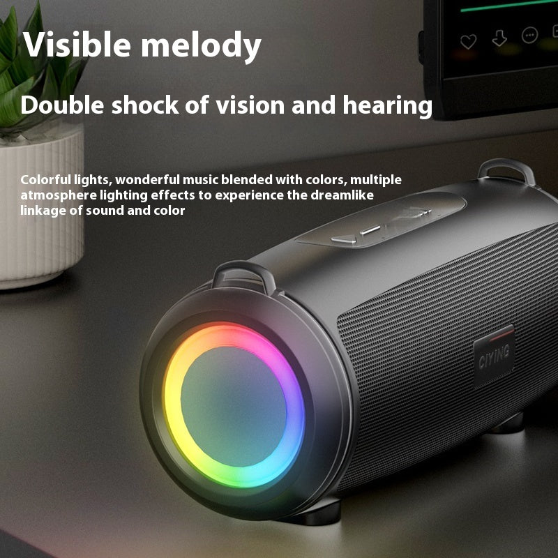 Smart Speaker, Wireless Bluetooth Speaker, Little Steel Cannon