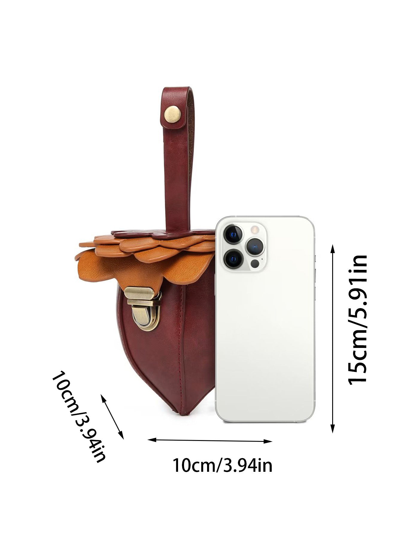 Acorn Shaped Creative Fun And Personality Lipstick Pack Pu Wallet