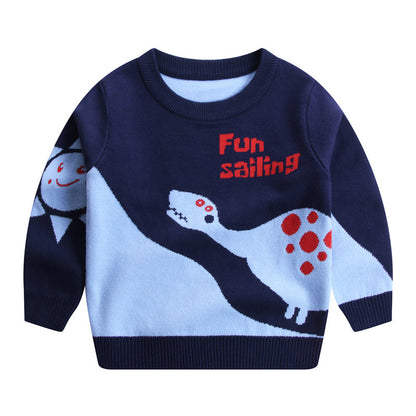 Dual-Layer Insulated Autumn Cotton Jumper