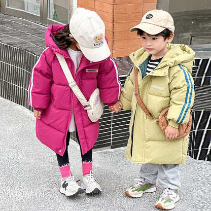 The Wadded Shield: Mid-Length Thickened Down-Alternative Jacket