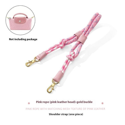 Punch-free Modification Accessories Braided Rope Shoulder Strap Crossbody Strap