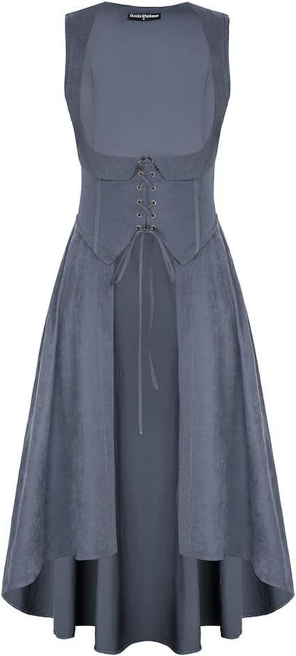 Pirate Farmer High And Low Dress With Mouth