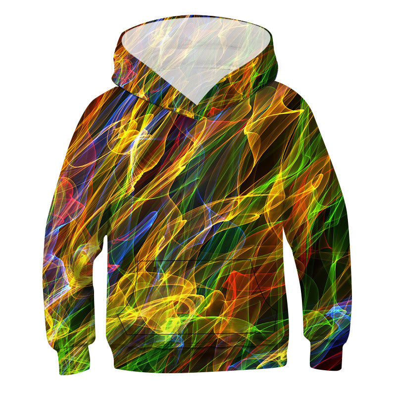 Immersive 3D Vision Digital Graphic Hoodie
