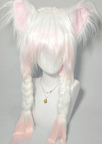 Pink Hat Wig