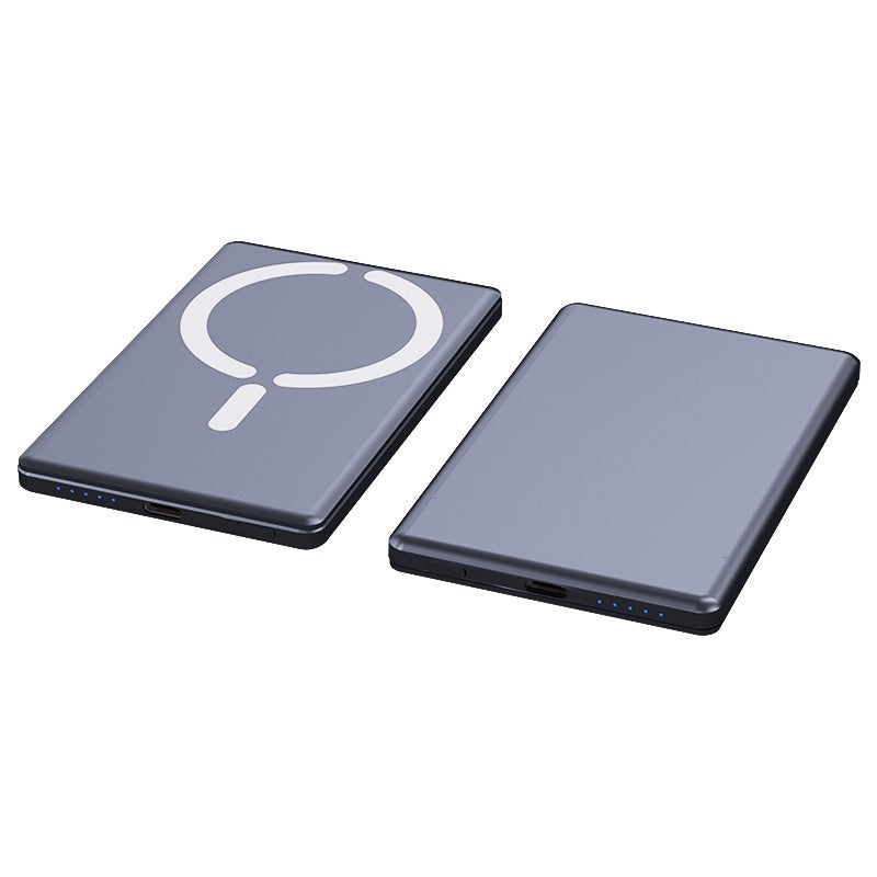 MagSlim Power: Ultra-Thin Magnetic Mini Portable Power Bank