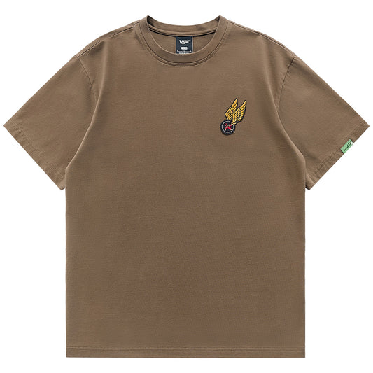 American Heavyweight Cotton Short Sleeve T-shirt For Men