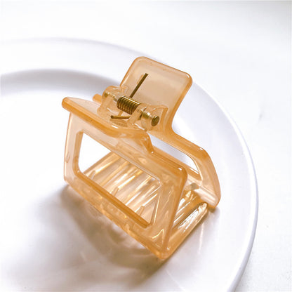 Hollow Square Ponytail And Updo Small Hairclip