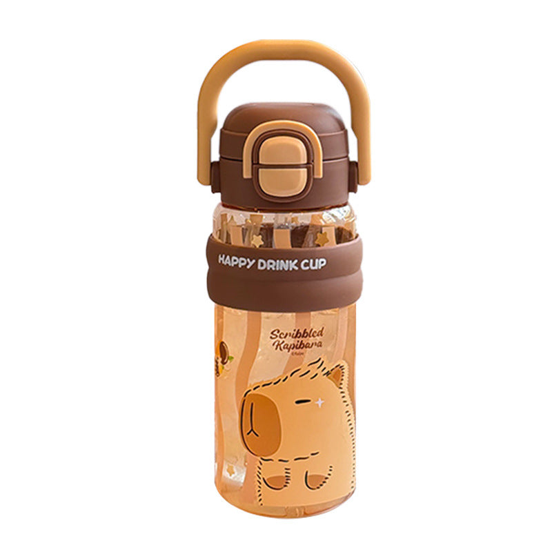 Summer Large Capacity High Temperature Resistant Plastic Double Drinking Water Bottle