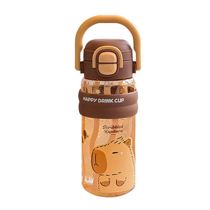 Summer Large Capacity High Temperature Resistant Plastic Double Drinking Water Bottle